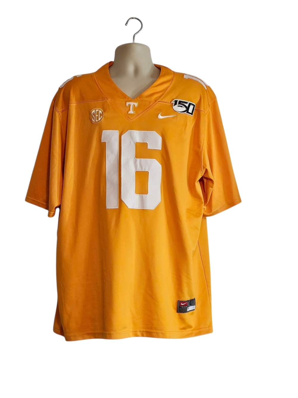 Nike Tennessee Volunteers #16 Morgan Wallen Men's Embroidered Jersey Size: Large